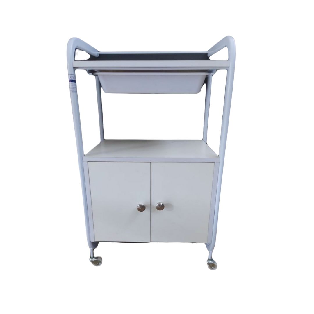 Carrito Blanco con Gavetas