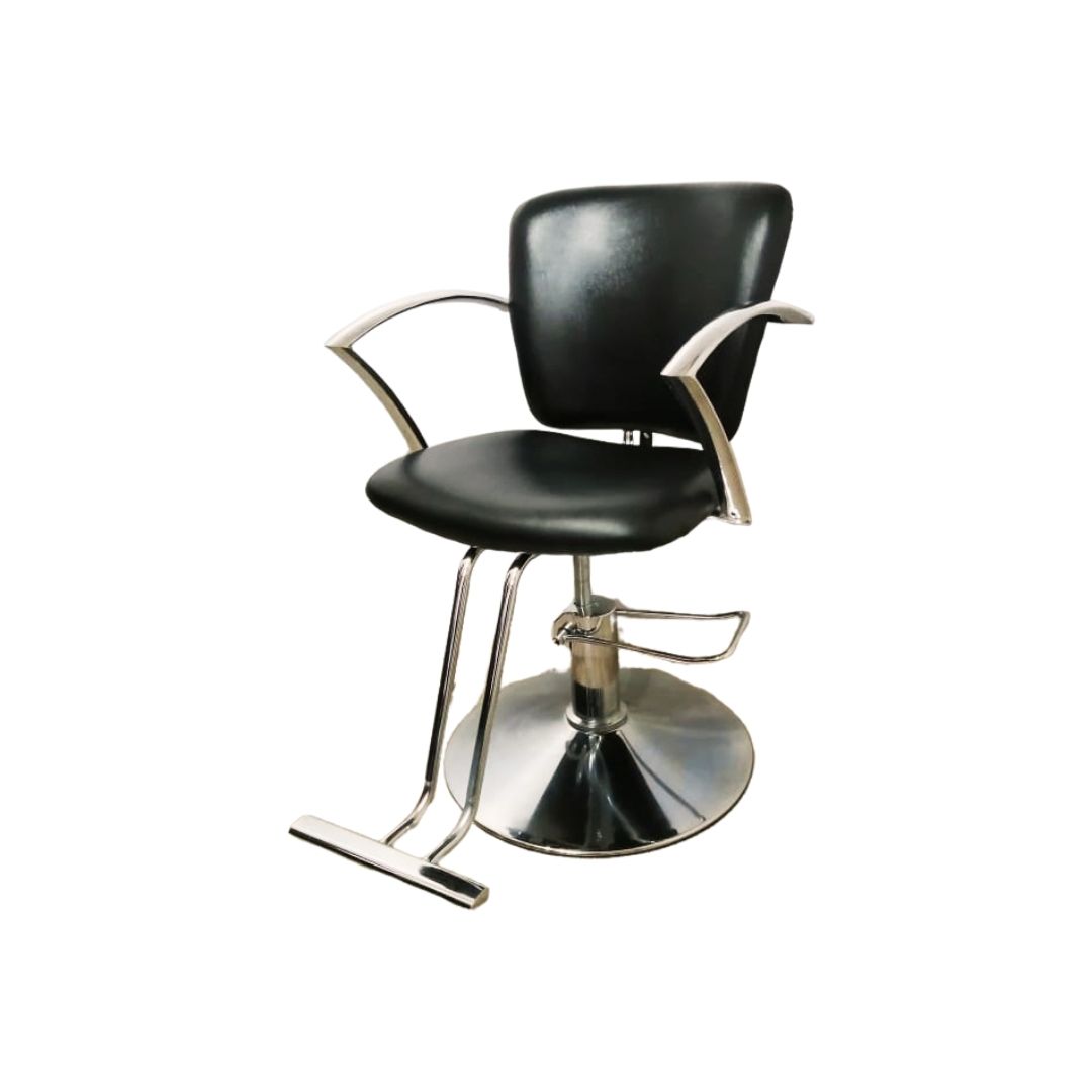 Silla de Corte Brazos Cromados